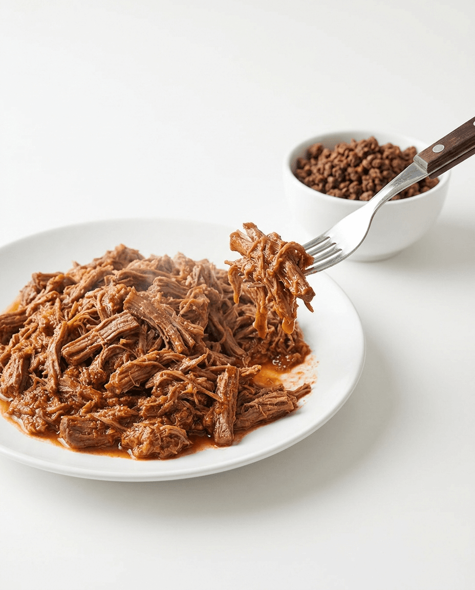 Carne deshebrada
